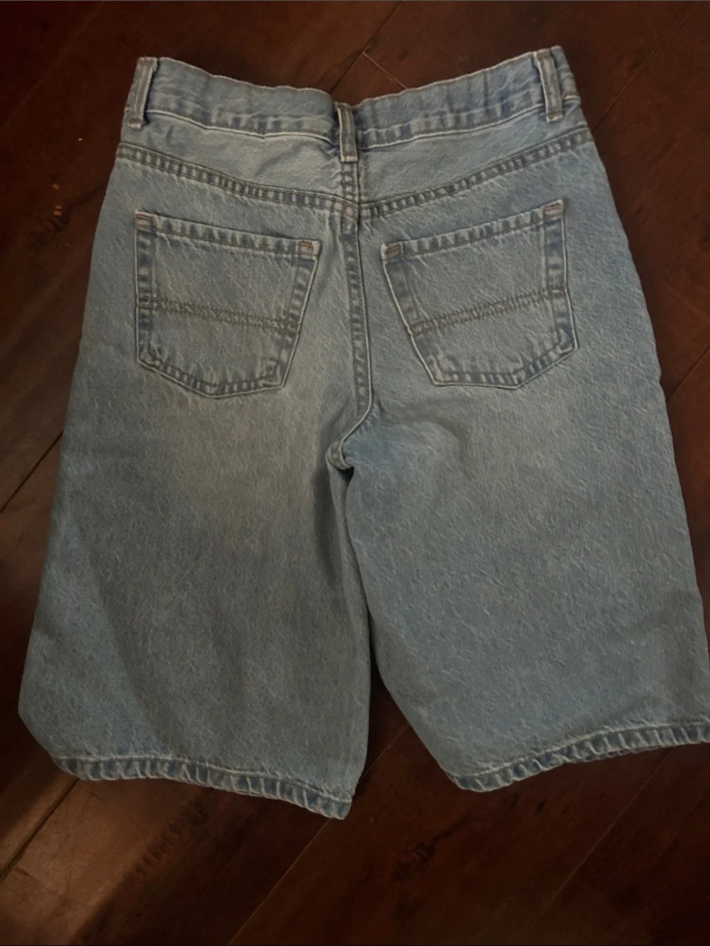 Light Wash Denim jorts